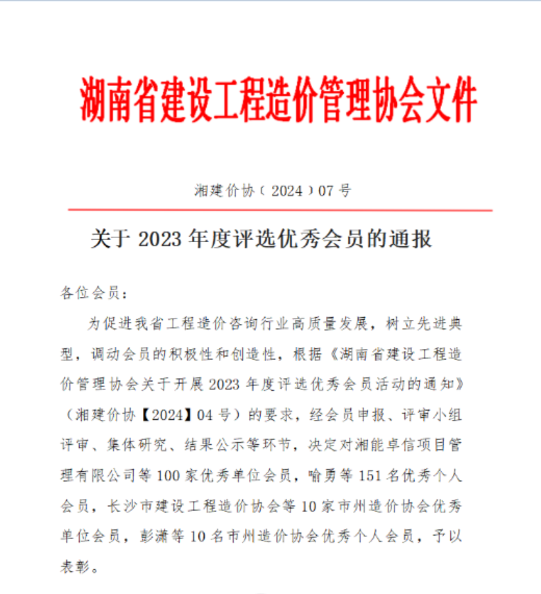 2023年度評選優(yōu)秀會員的通報1-省價協(xié).jpg